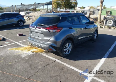 2021 Nissan Kicks S Xtronic Cvt из США, поврежденный, VIN 3N1CP5BV0ML484360